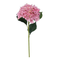 Umělá hortenzie, v. 52 cm, růžová