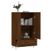 vidaXL Skříň highboard hnědý dub 69,5 x 31 x 115 cm kompozitní dřevo