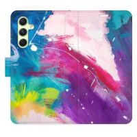 iSaprio flip pouzdro Abstract Paint 05 pro Samsung Galaxy A54 5G