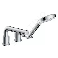 Hansgrohe 72417000 - Baterie na okraj vany, 3-otvorová instalace, chrom