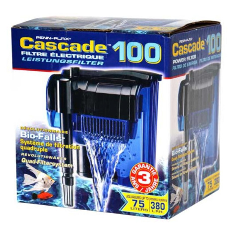 Penn Plax CASCADE 100 380l/h do 75l vnější závěsný akvarijní filtr