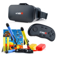 dárek Pod Stromeček Brýle Vr Brýle 3D 360 Stupňů+gamepad+vystřelovač Raket