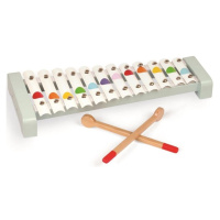 Janod Dětský kovový xylofon pro děti Confetti