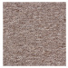 Spoltex koberce Liberec AKCE: 80x220 cm Metrážový koberec Balance 92 hnědý - Bez obšití cm