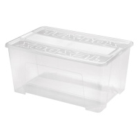 Heidrun Plastový úložný box s víkem TexBox 48l