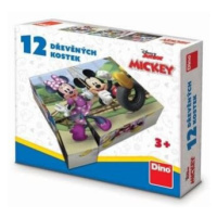 Dino Toys Kubus Mickey a Minnie 12 kostek