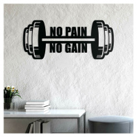 Motivace ke cvičení - Citát No Pain No Gain