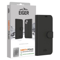 Kryt Eiger North Folio Case for Apple iPhone 15 Pro Max in Black