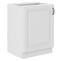 Kuchyňská skříňka STILO bílá mat/bílá 60d 1f bb