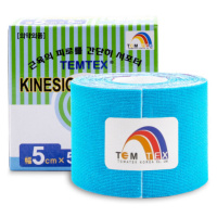 TEMTEX kinesio tejpovací páska modrá 5cmx5m