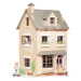 Dřevěný městský domeček pro panenku Foxtail Villa Tender Leaf Toys 12 dílů vybavený nábytkem výš