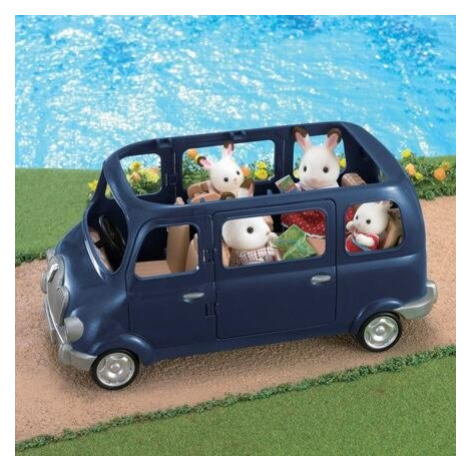 Sylvanian Families - 5274  Rodinné auto modré