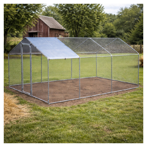 Výběh pro slepice BestBerg BBCH-18 / 18 m² / 300 x 600 x 195 cm / kurník Varianta: ivi1