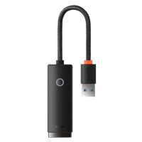 Síťový adaptér USB na RJ45 řady Baseus Lite (černý)