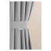Dekorační terasový závěs s kroužky TARAS světle šedá 180x260 cm (cena za 1 kus) MyBestHome