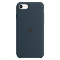 Apple silikonový kryt na iPhone SE (2022), hlubokomořsky modrá - MN6F3ZM/A
