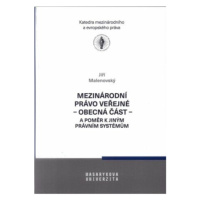 Mezinárodní právo veřejné - obecná část - a poměr k jiným právním systémům - Jiří Malenovský