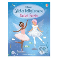 Sticker Dolly Dressing - Ballet Fairies - Fiona Watt - kniha z kategorie Samolepky