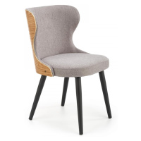 HALMAR Designová židle Naly šedá