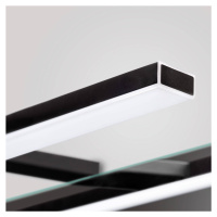 Ebir Zrcadlové světlo Esther 2 LED, matně černé, 28 cm