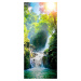 FTN V 2946 Vliesová fototapeta dveřní Waterfall, velikost 90 x 202 cm
