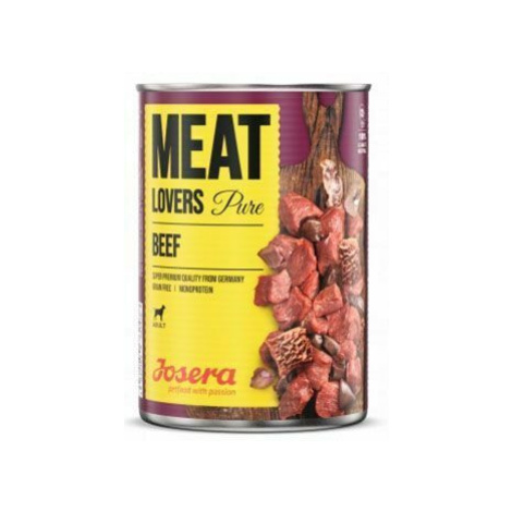 Josera Dog konz. Meat Lovers Pure Beef 400g + Množstevní sleva Sleva 15%
