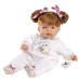 Llorens 13854 JOELLE - realistická panenka s měkkým látkovým tělem - 38 cm