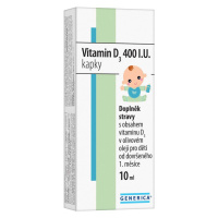 Generica Vitamin D3 400 IU kapky 10ml