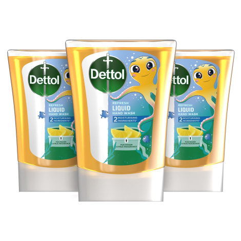 DETTOL Kids náplň do bezdot. dávkovače mýdla Bavič 3× 250 ml