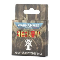 Warhammer 40k - Kostky: Adeptus Custodes (16x kusů)