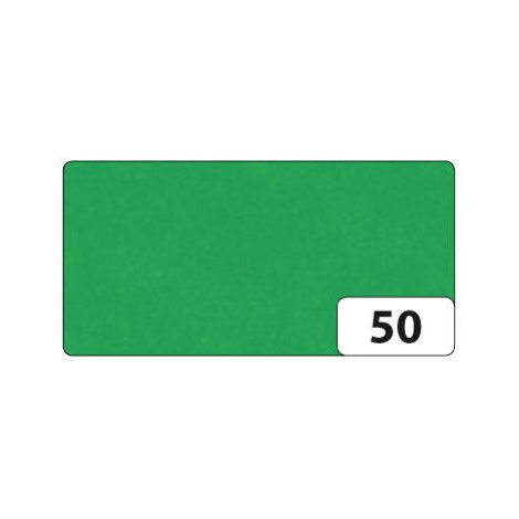 Hedvábný papír 50 × 70 cm, 20 g, 26 listů - barva zelená Bringmann - Folia Paper