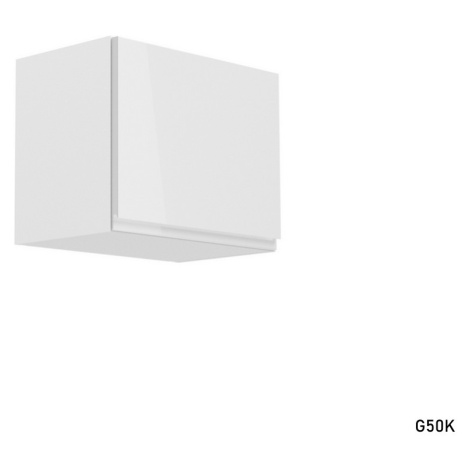 Expedo Kuchyňská skříňka horní YARD G50K, 50x40x32, bílá/šedá lesk