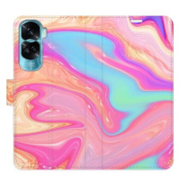 iSaprio Flip pouzdro Abstract Paint 07 pro Honor 90 Lite 5G