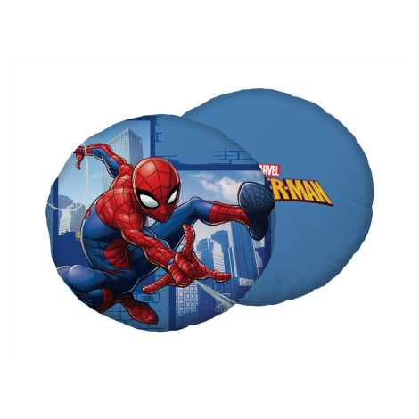 Jerry Fabrics Tvarovaný polštářek Spider-man "Blue 06"