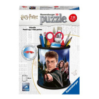 Puzzle 3D Stojan na tužky Harry Potter/54 dílků