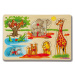 Dřevěné puzzle Generic Puzzle DP Eichhorn 9 dílů safari farma vozidla od 24 měsíců