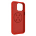 Zadní kryt FIXED MagFlow s podporou MagSafe pro Apple iPhone 15 Pro, červená