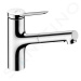 HANSGROHE Zesis M33 Dřezová baterie 150, s výsuvnou sprškou, EcoSmart, chrom 74810000