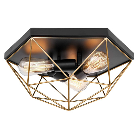Toolight Stropní plafonové svítidlo APP1094-3C Gold