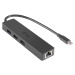i-tec USB-C 3.1 Slim HUB 3port + Gigabit Ethernet adaptér - C31GL3SLIM