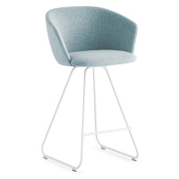 La Palma designové barové židle Glove Sled Base (výška sedáku 65 cm)