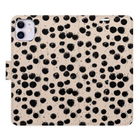 iSaprio Flip pouzdro Dotted 02 pro iPhone 11