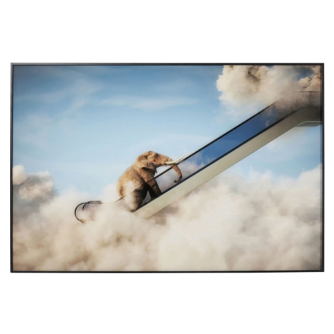 KARE Design Zarámovaný obraz Elephant In The Sky 150x100cm