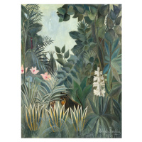 Obrazová reprodukce The Equatorial Jungle, Henri Rousseau, 30 × 40 cm