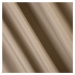 Béžový jednobarevný závěs zdobený stříbrnou nití 140 x 250 cm