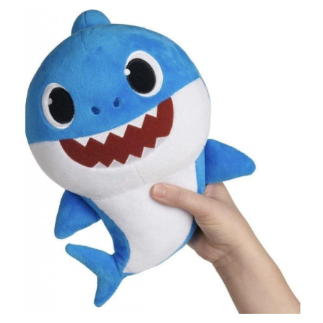 Alum Baby Shark plyšový na baterie se zvukem- modrý
