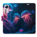 iSaprio flip pouzdro Jellyfish pro Xiaomi 12 / 12X