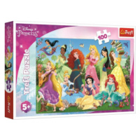 Trefl Puzzle Disney Princess - Okouzlující princezny / 100 dílků