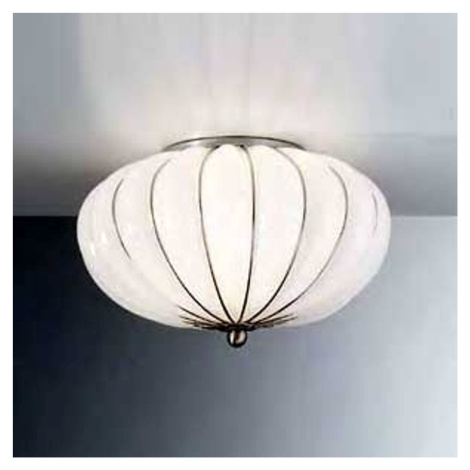 Siru Ručně vyrobené stropní světlo Giove, bílé, 29 cm