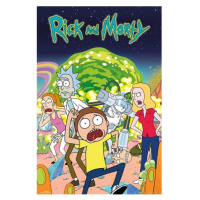 Plakát Rick and Morty - Group (71)